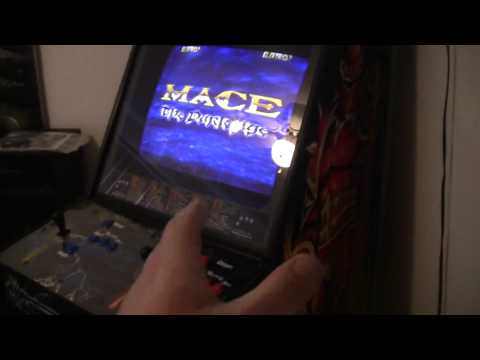 Mace: The Dark Age Arcade Prototype Arcade Machine [HD]