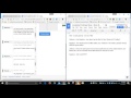 Using google document to write a novel