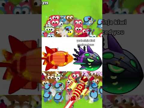 OLD BLOONS BOSSES MEET NEW BTD6 BOSSES #shorts