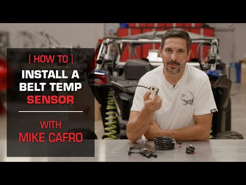 How To Install a Belt Temp Sensor with Mike Cafro
