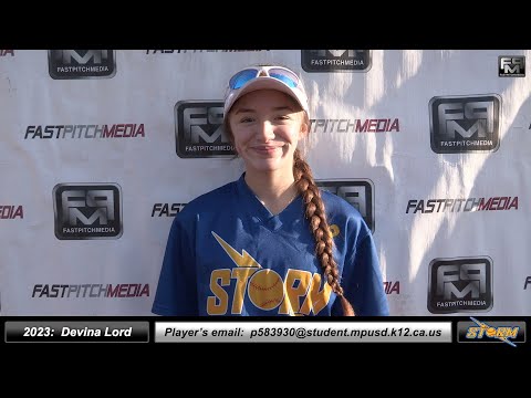 2023 Devina Lord 4.14 GPA - Switch Hitter/Slapper Outfielder & Shortstop Skills Video - Ca Storm