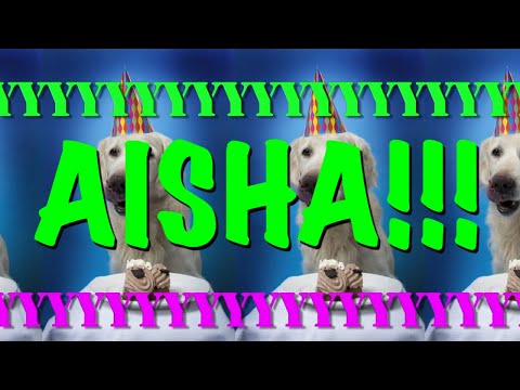 HAPPY BIRTHDAY AISHA! - EPIC Happy Birthday Song