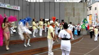 preview picture of video 'チーム絆 in フェスタmyうつのみや2011 / Samba Team Mooka Kizuna in Orion Square'