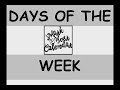 Timmy Wells - Days Of The Week