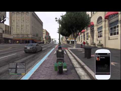 96 Grand Theft Auto V Walkthrough HD PS3 (Franklin The Bus Driver)
