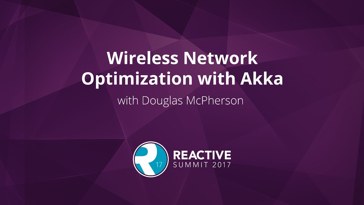 Wireless Network Optimization with Akka