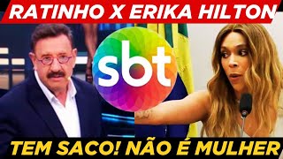 EXPLODE POLÊMICA NA TV: ERIKA HILTON BATE DE FRENTE COM RATINHO E DIREÇÃO DO SBT SE REVOLTA!