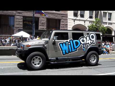 San Francisco Pride Parade 2011 WiLD 94.9 KYLD FM Clear Channel