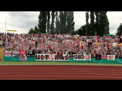 Pokal BFC Dynamo - VfB Stuttgart 13/14 Cannstatter Kurve TV Ultras Stuttgart