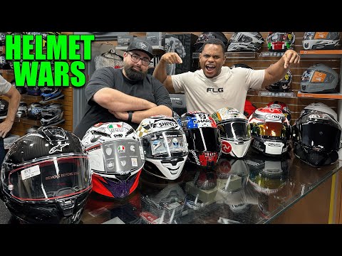 WHAT IS THE BEST HELMET ON THE MARKET?! 🤔 | AGV, KYT, Shoei, Alpinestars vs Suomy, Arai, Shark