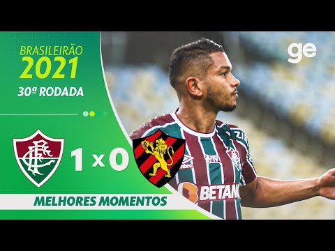 FLUMINENSE 1 X 0 SPORT | MELHORES MOMENTOS | 30ª RODADA BRASILEIRÃO 2021 | ge.globo