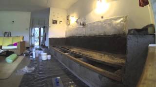 Ferro Cement Sofa (Double Bed Sleeping Couch)