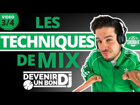 Comment MIXER  3/4 ?  TECHNIQUES MIX & CUT sur PLATINES VINYLES - Cours de mix en FRANÇAIS - 2020