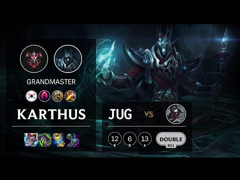 Karthus Jungle vs Kayn - KR Grandmaster Patch 11.5