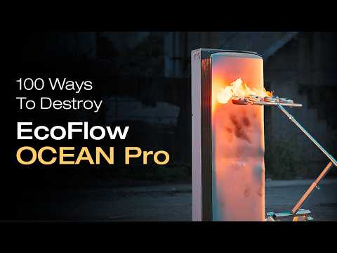 100 Ways to Destroy #EcoFlowOCEANPro｜Durability Test