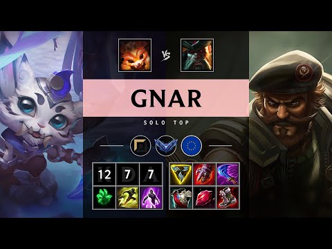 Gnar Top vs Gangplank - EUW Diamond Patch 25.12
