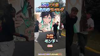 【原神攻略】イケメンの国！？男性比率が一番高い逆ハーの国ランキングTop5ご紹介！【LunaⅥ最新情報】#原神 #関西弁 #VTuber #genshinimpact #ガチャ #美男 #男子キャラ