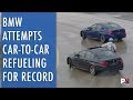 BMW Attempts Car-To-Car Refueling While Breaking A World Record