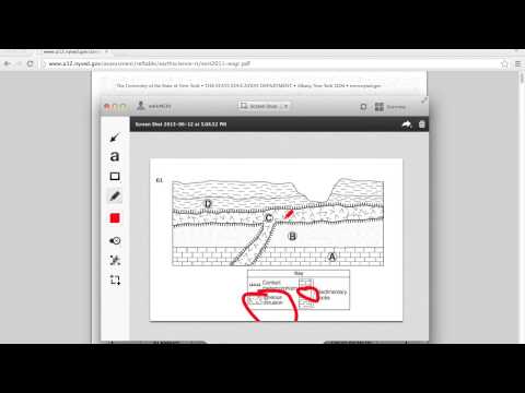 NYS Earth Science Regents Review Video: Rock Intrusions