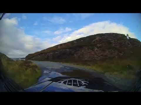 A drive along Calum’s Road on Raasay