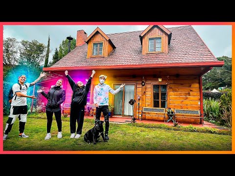 WE'RE ISOLATING OURSELVES IN A CABIN IN THE MIDDLE OF THE FOREST! - Yolo Aventuras ft. Sofia Castro