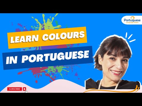 European Portuguese - learn the colours