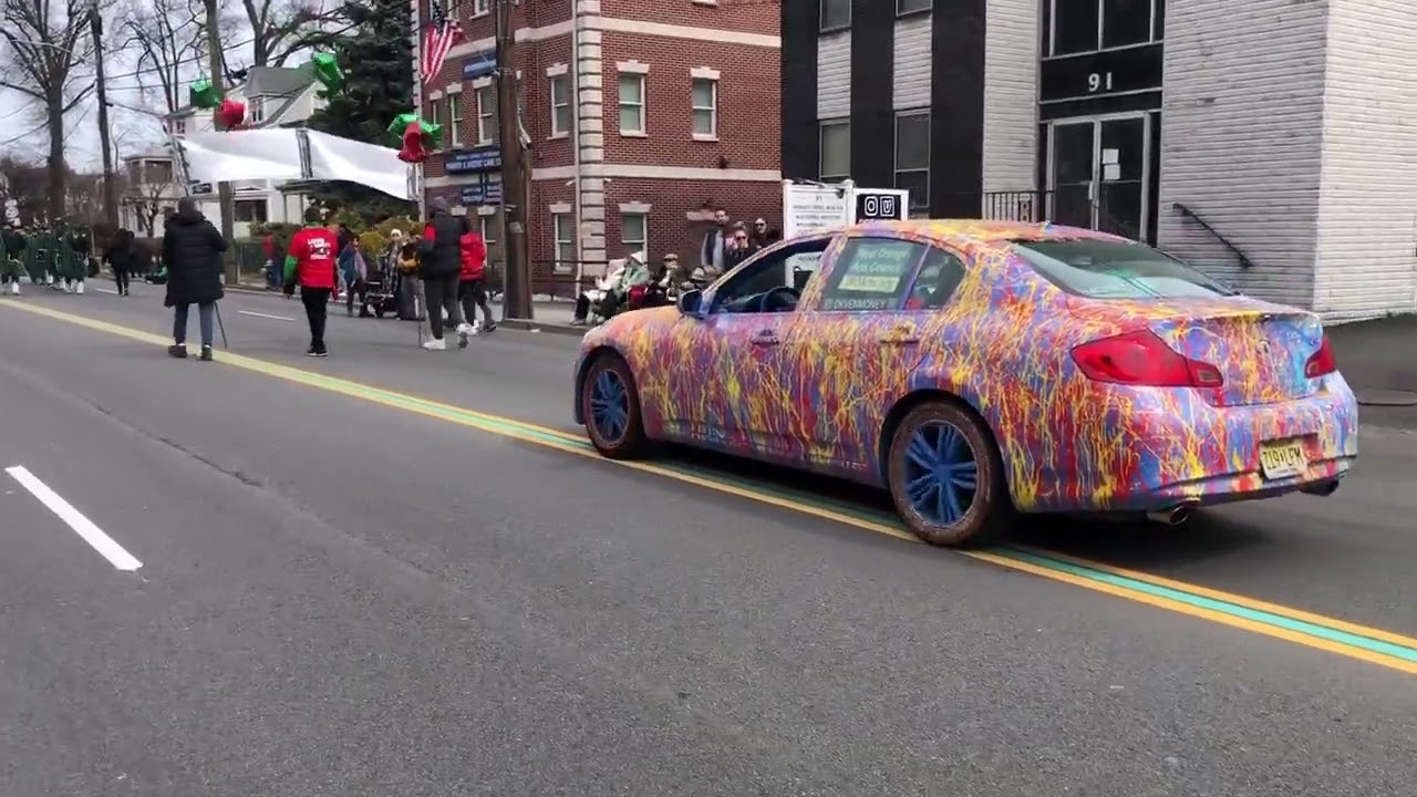 West Orange Arts Council at the West Orange St. Patrick's Day Parade 2023 with DKVenmoney 8