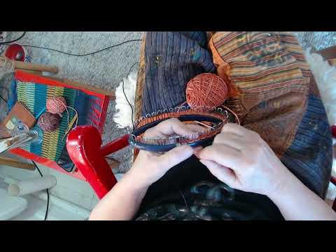 PRYM SOCK LOOM: Knitting my First Sock #prym #prymsockloom #knittingloom
