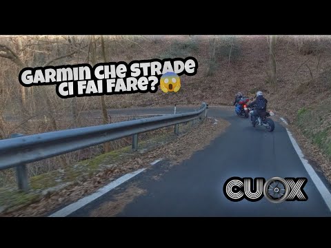 GARMIN imposta strade tortuose...In moto(CB650R)da Como verso il Lago Maggiore e passi sconosciuti
