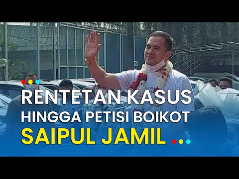 Rentetan Kasus yang Menjerat Saipul Jamil Hingga Heboh Munculnya Petisi Boikot