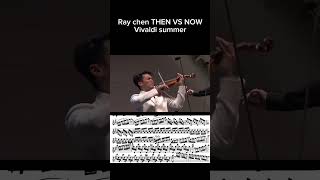Vivaldi summer ray chen then vs now #raychen #violin