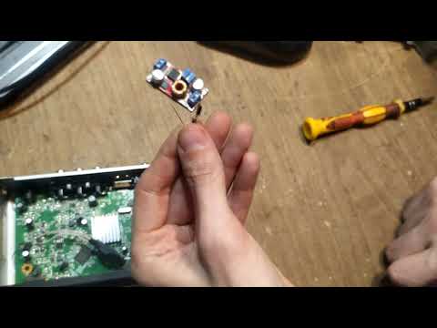 Ремонт DVB приставки Rolsen с историями