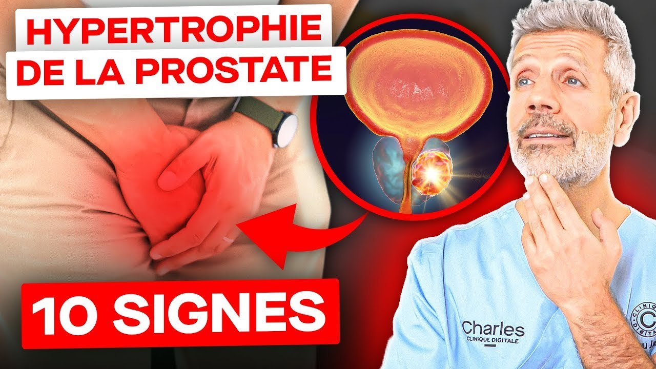 10 Symptômes d'une Prostate Gonflée