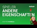 Spieler Andere Eigenschaften Hattrick Tutorial