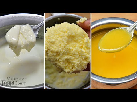 Homemade Ghee Recipe/ Butter Recipe/ Pure Ghee Recipe