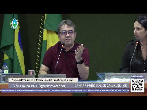 7ª Sessão Ordinária da 4ª Sessão Legislativa da 19ª Legislatura