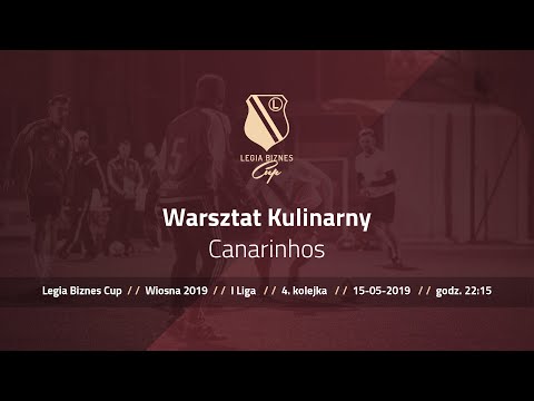 Skrót spotkania Warsztat Kulinarny - Canarinhos ( Legia Biznes Cup Wiosna 2019 )