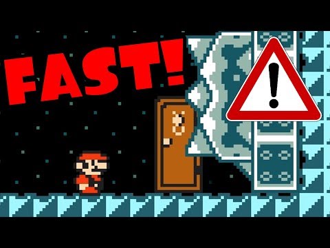 Super Mario Maker 2 🔧 Reaction Test 5 ~ Think Fast 🔧 JohnnySSB