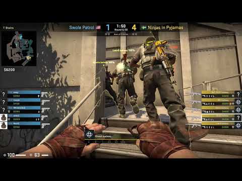 CS:GO POV Demo NiP f0rest (24/10) vs Swole Patrol (de_overpass)