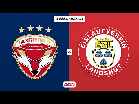 3. Spieltag DEL2 | Lausitzer Füchse vs. EV Landshut | Game Highlights