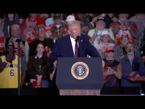 President Trump focuses on economic message during Rocky Mount speech