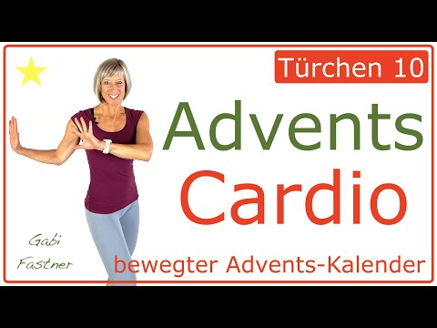 Tür 10🎄20 min. lockeres Advents-Cardio-Training | ca. 200 Kcal und 2500 Schritte