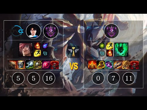 DFM Gaeng Sett vs Thresh Sup - KR Master Patch 10.11