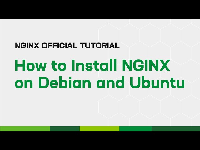 הגיית וידאו של NGinx בשנת אנגלית