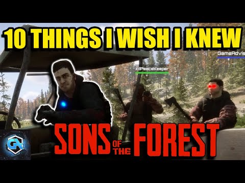 10 Sons of the Forest Things I Wish I Knew Before I Started! Tips and Tricks for Beginners!