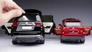 Unboxing of Land Cruiser LC300 1:18 VS 1:24 Scale Diecast Model Car 😍