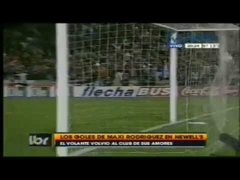 PartidosLeprosos | Especial: Goles de Maxi Rodríguez en Newell's