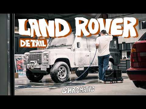 Thumbnail for 21 Hour Detail On A Land Rover Defender - Satisfying Auto Detailing by Land Rover