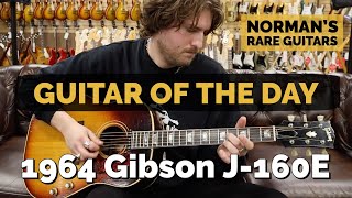 Video thumbnail for Guitar of the Day: 1964 Gibson J-160E | Norman's Rare Guitars by Normans Rare Guitars