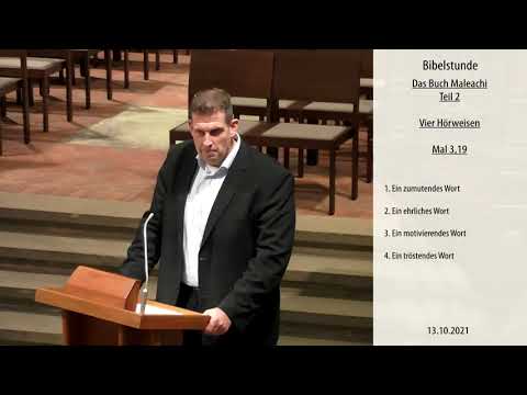 Bibelstunde am 13.10.2021